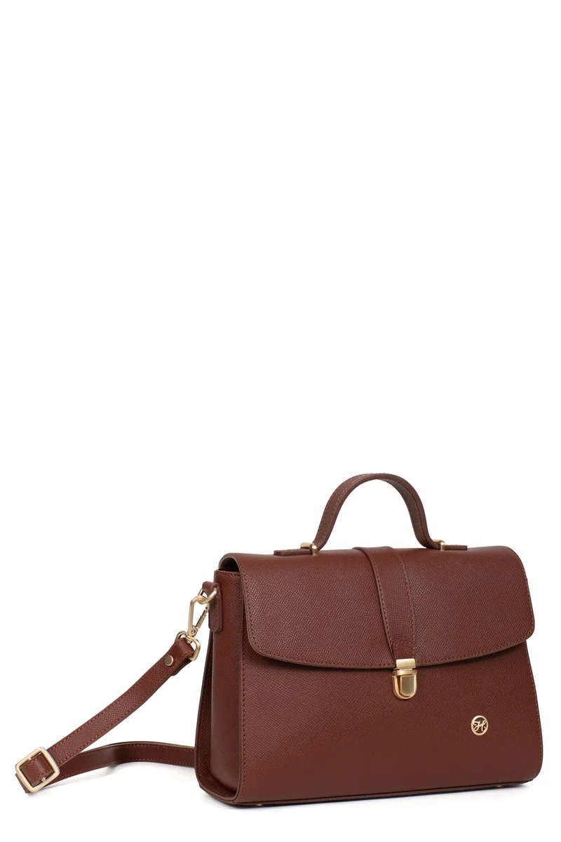 Sac porté main 1 poignée - Cuir
