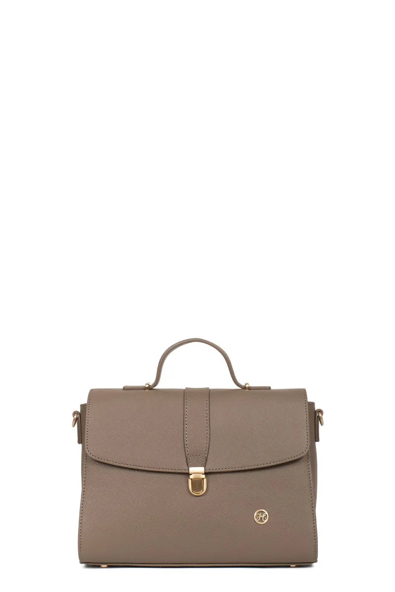 Sac porté main 1 poignée - Cuir