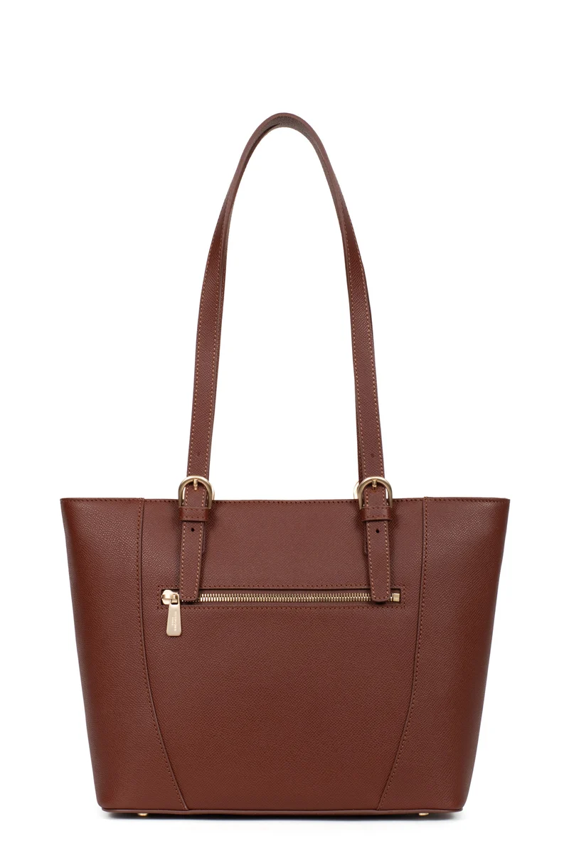 Sac cabas porté épaule - Cuir