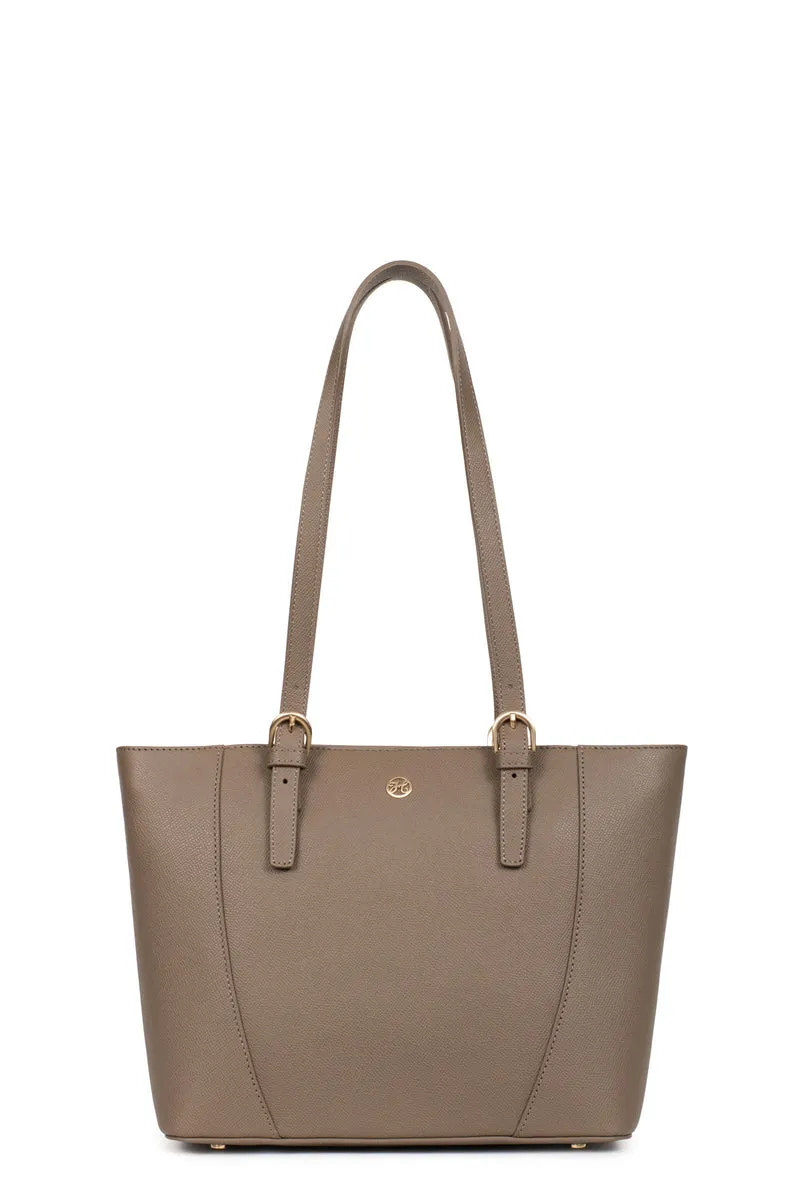 Sac cabas porté épaule - Cuir