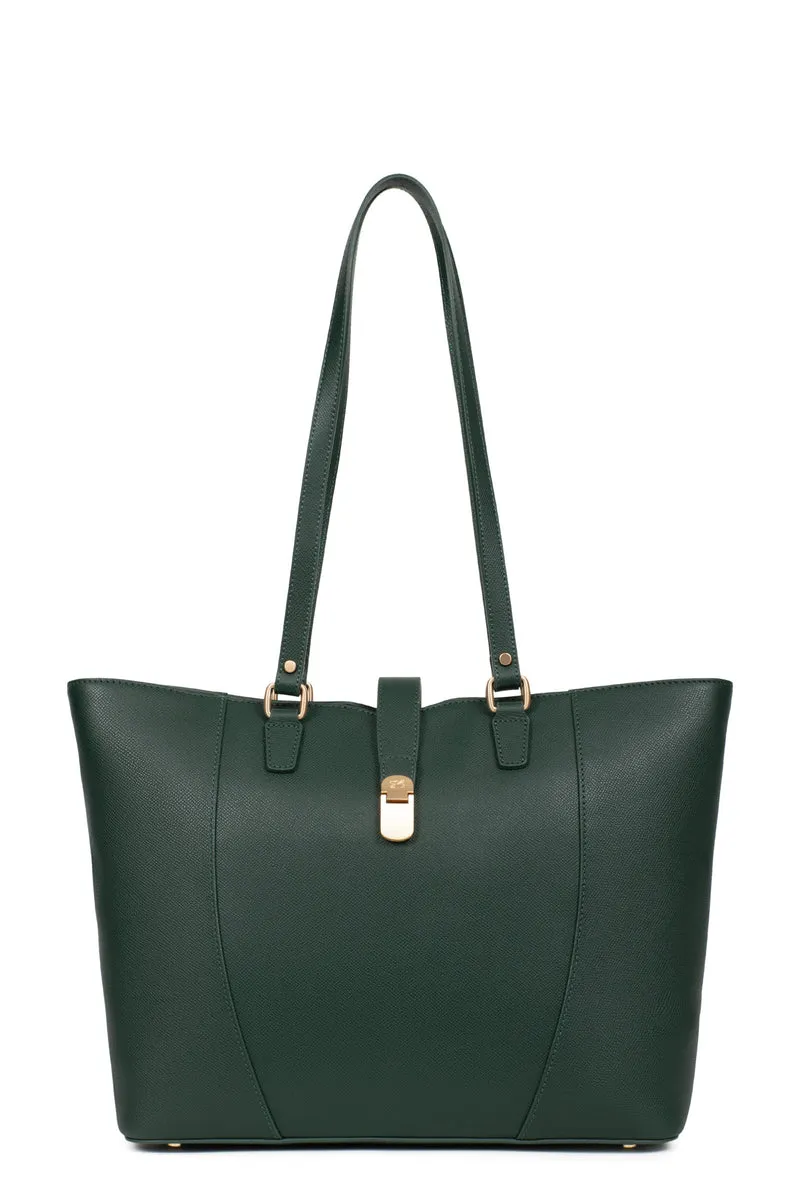 Sac cabas porté épaule - A4 - Cuir