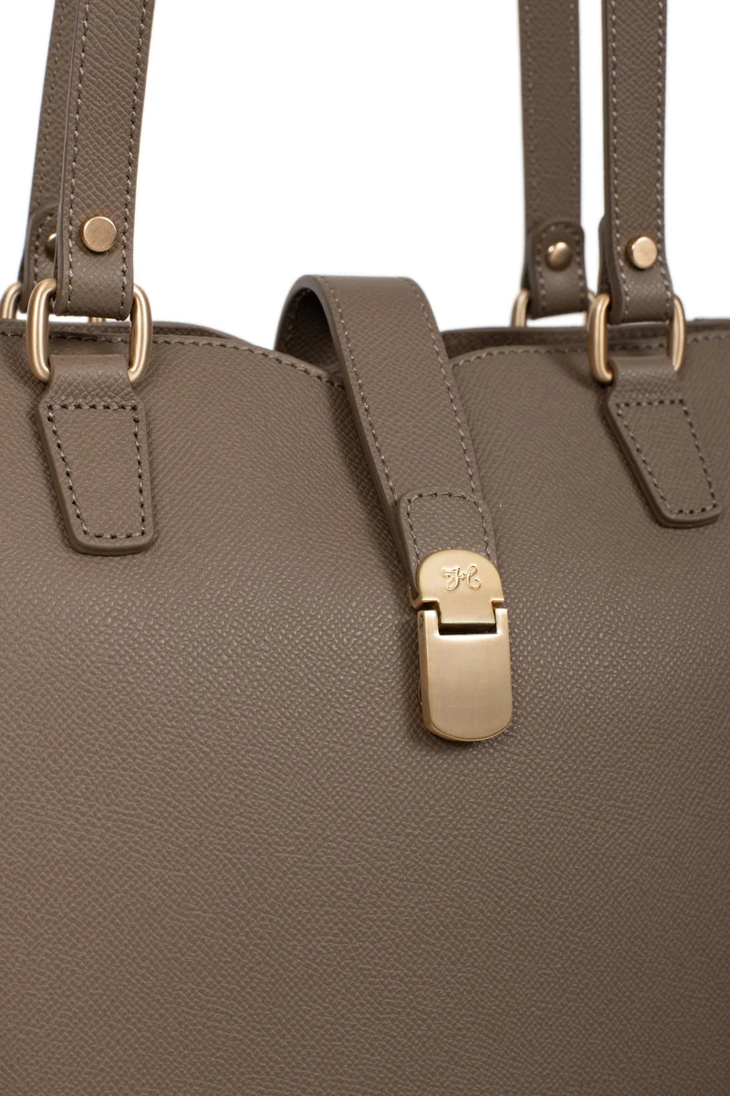 Sac cabas porté épaule - A4 - Cuir