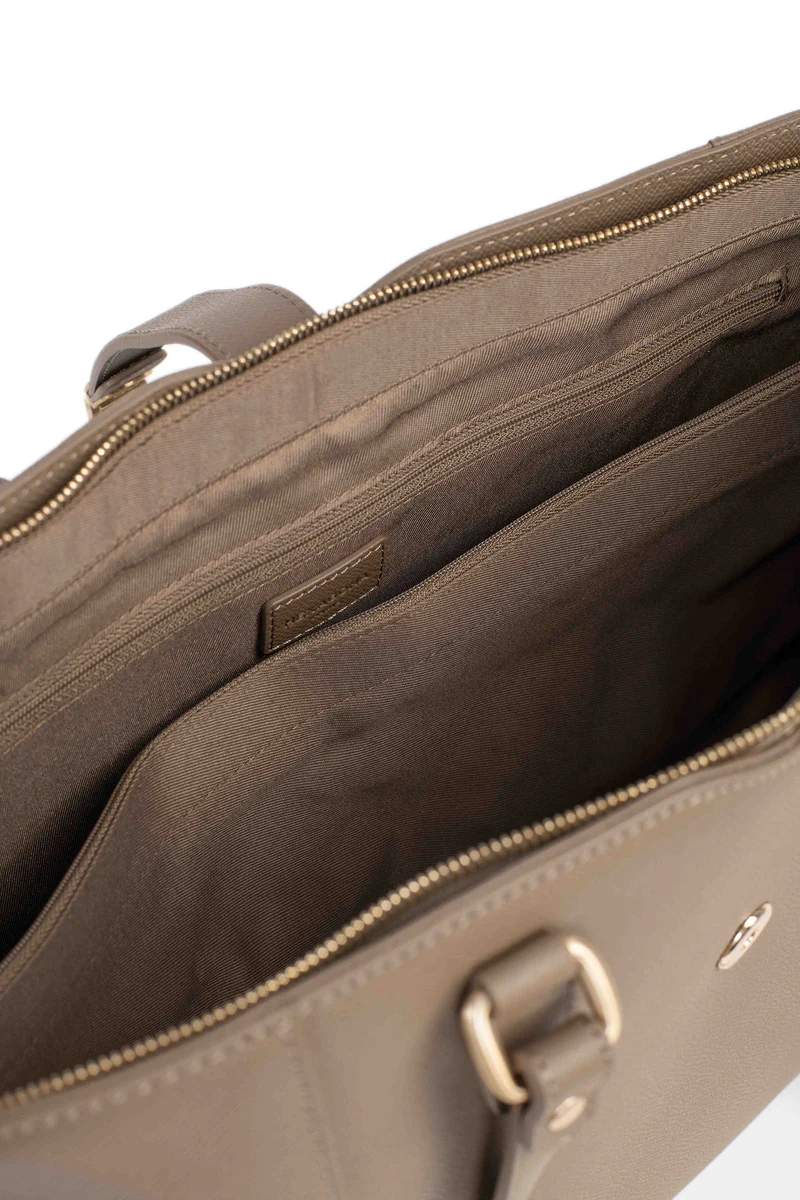 Sac cabas porté épaule - A4 - Cuir