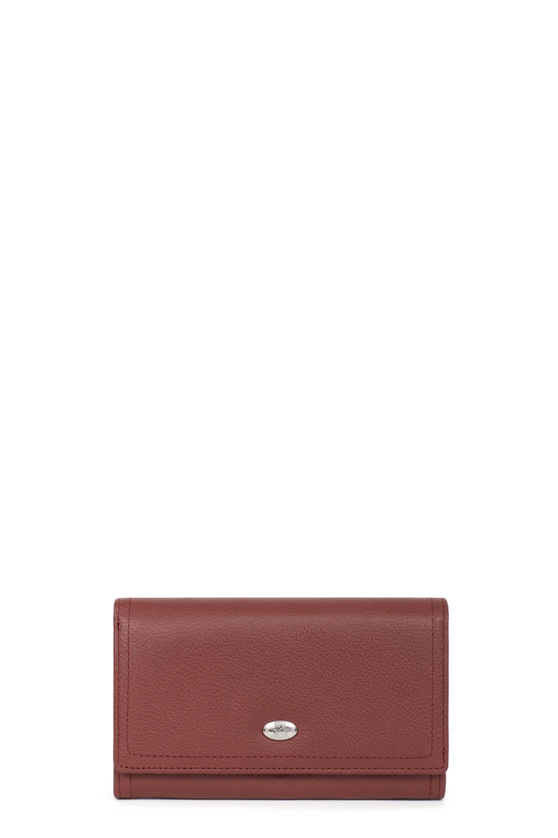 Portefeuille long - 1 volet - Stop RFID - Cuir