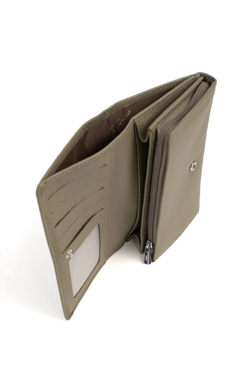 Portefeuille long - 1 volet - Stop RFID - Cuir