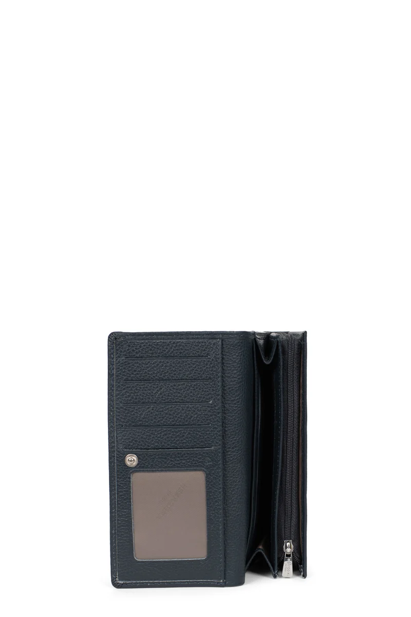 Portefeuille long - 1 volet - Stop RFID - Cuir