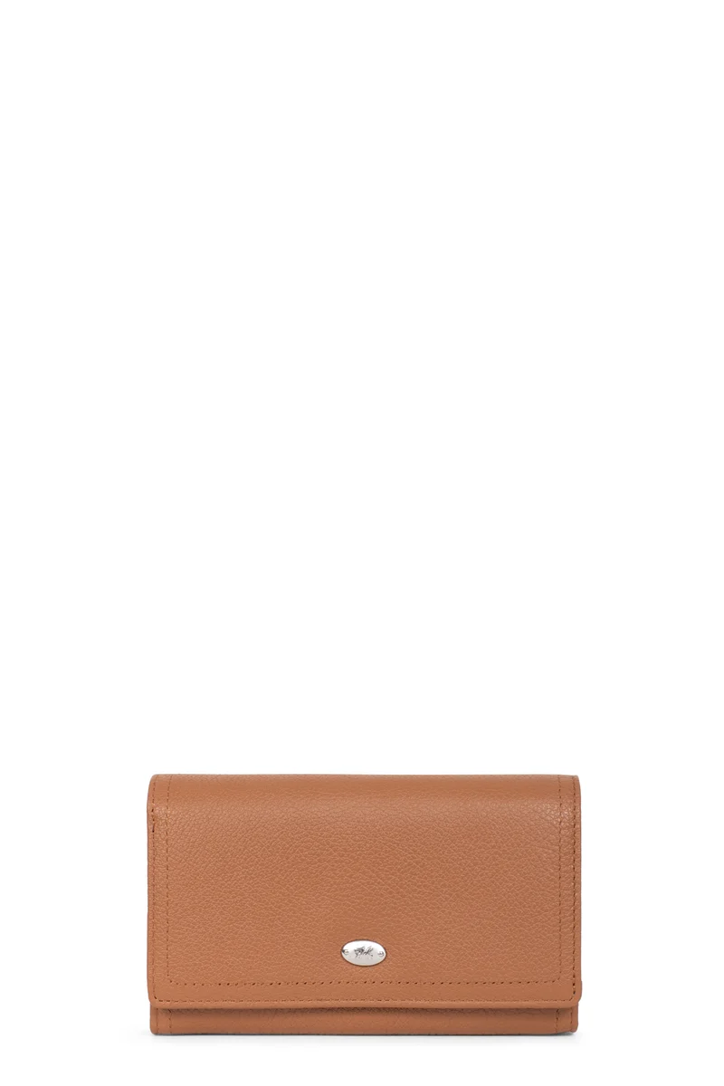 Portefeuille long - 1 volet - Stop RFID - Cuir