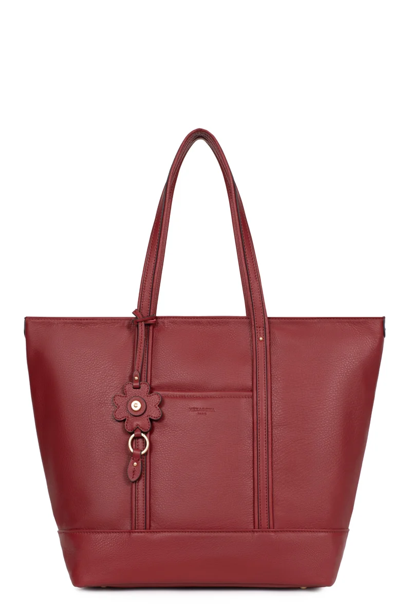 Sac cabas porté épaule - A4 - Cuir de vachette