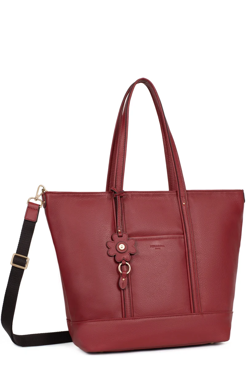 Sac cabas porté épaule - A4 - Cuir de vachette