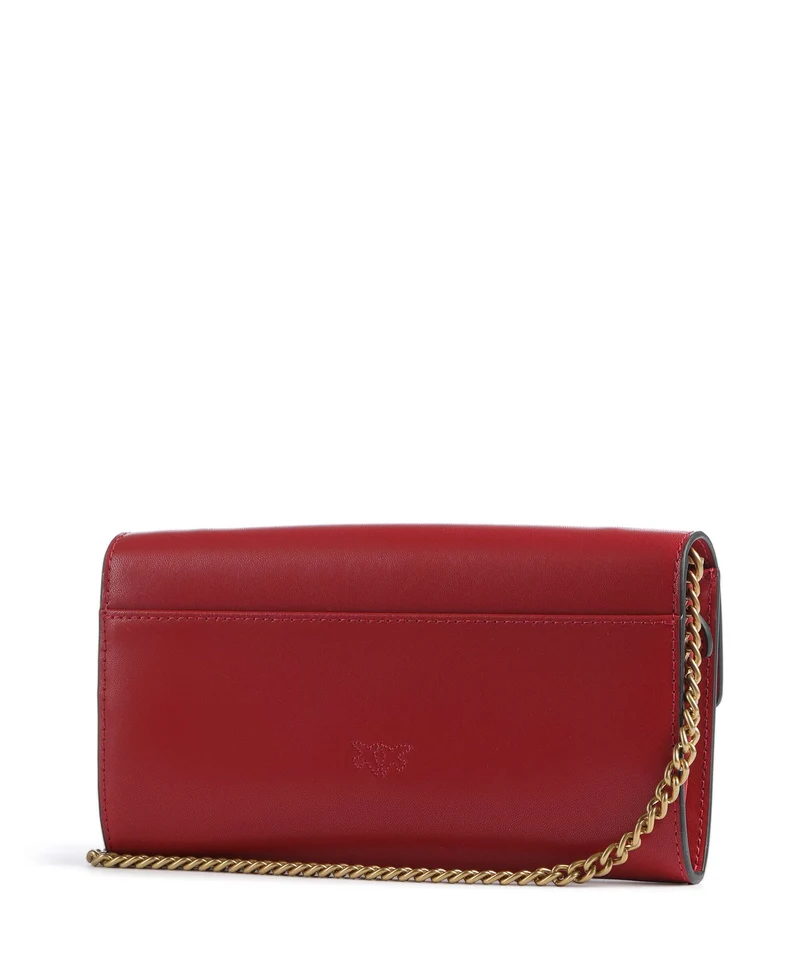 Pinko Love One Portefeuille rosso rio/antique gold