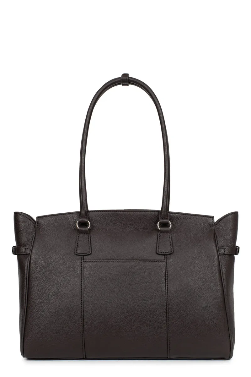 Sac cabas porté épaule - A4 - Cuir de vachette