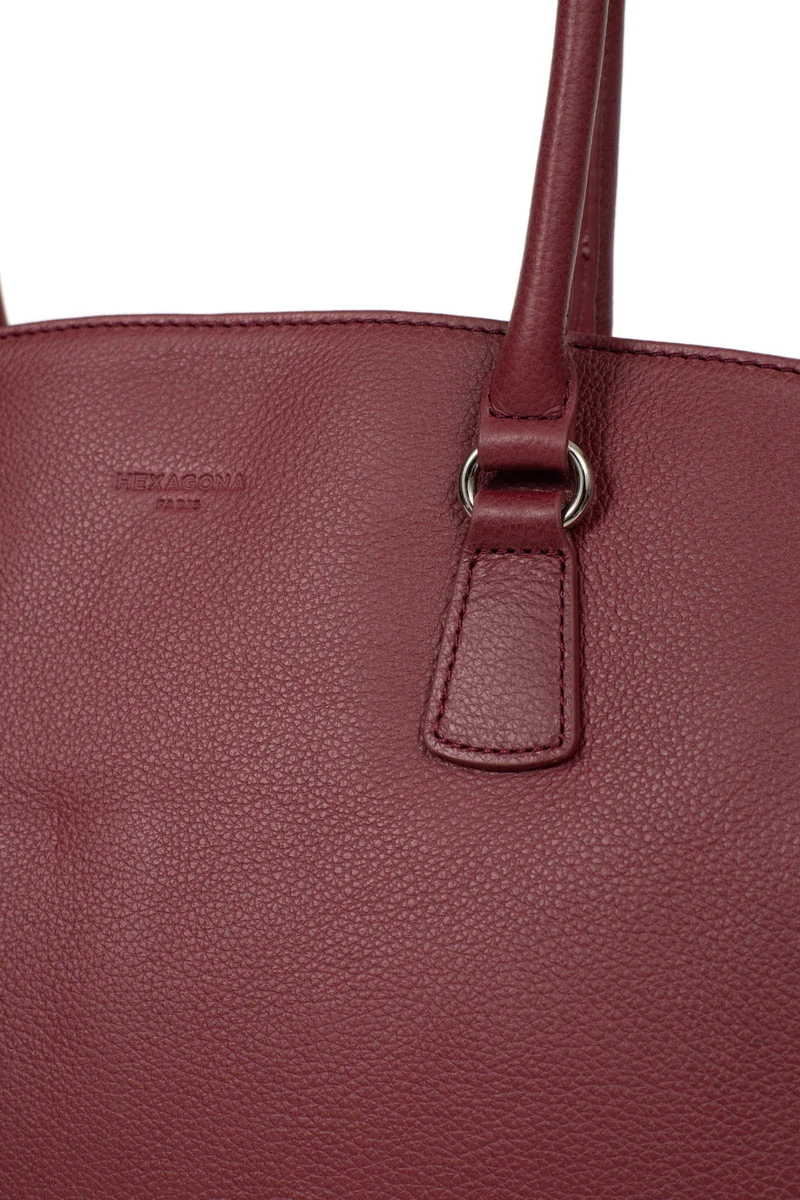 Sac cabas porté épaule - A4 - Cuir de vachette