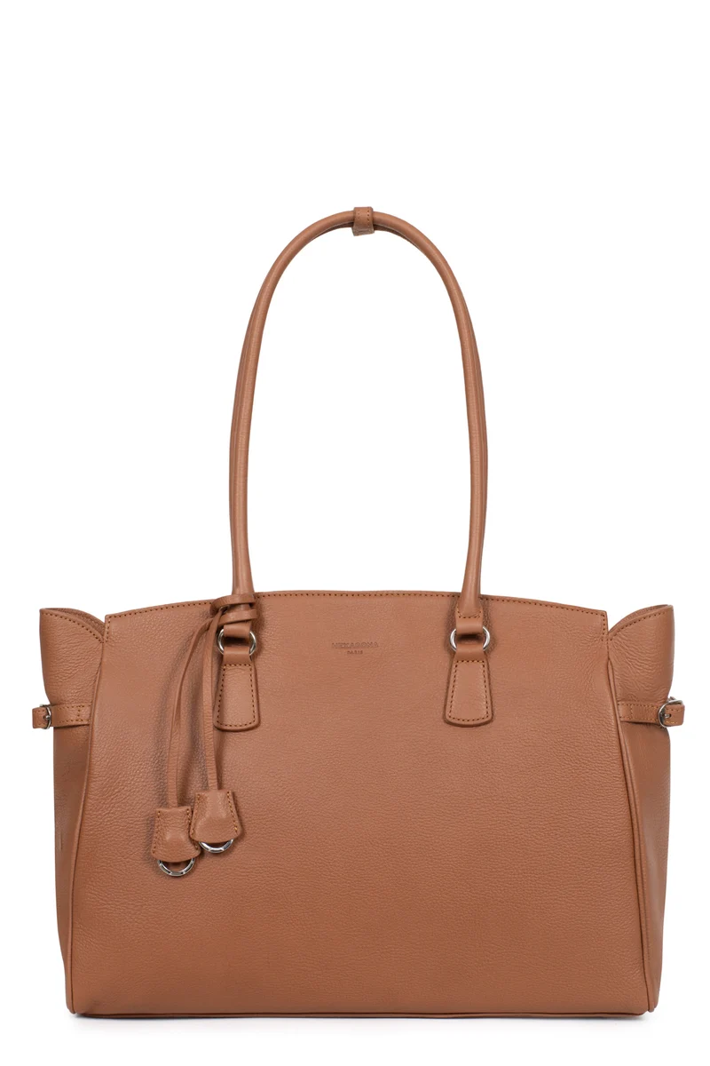 Sac cabas porté épaule - A4 - Cuir de vachette