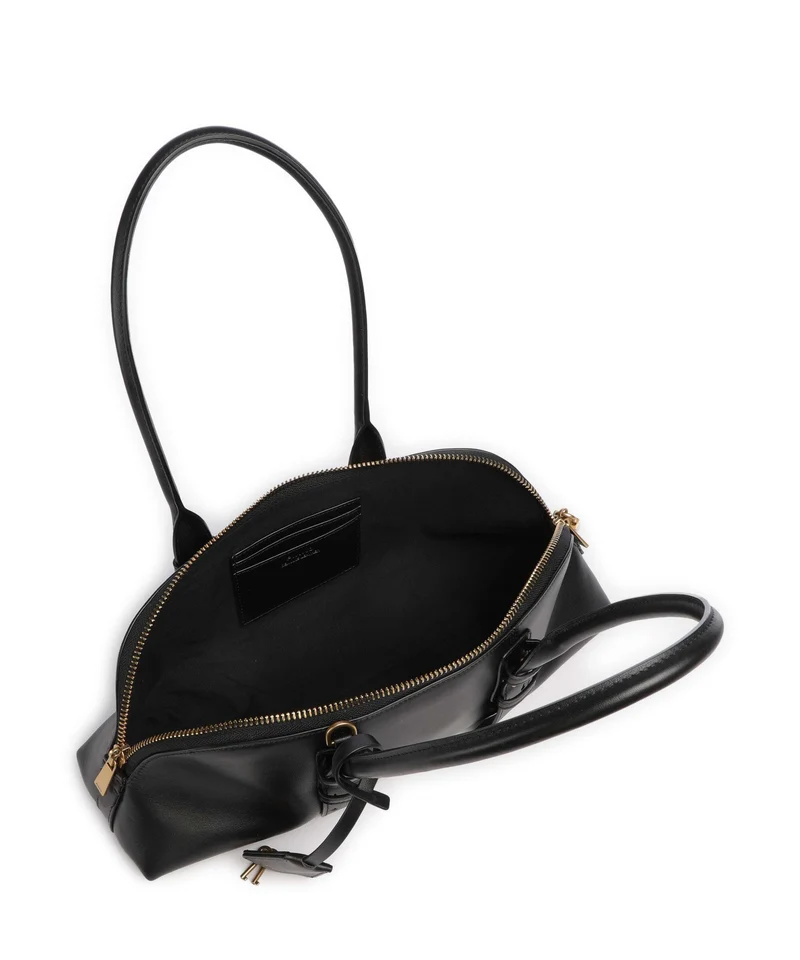 Pinko Bowling Horizontal Big Sac à main nero/antique gold