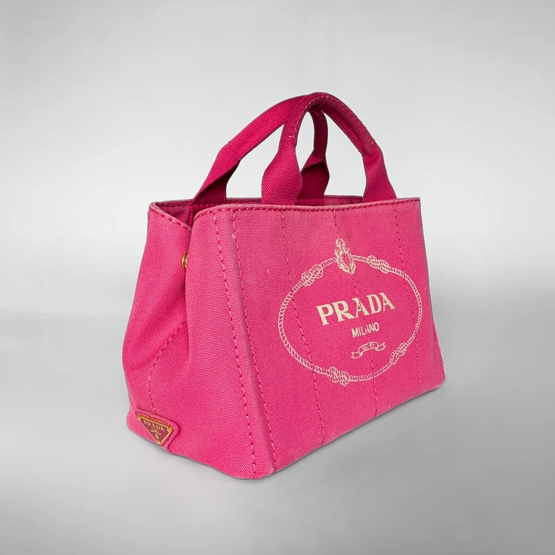 Prada Petit sac fourre-tout en toile Canapa