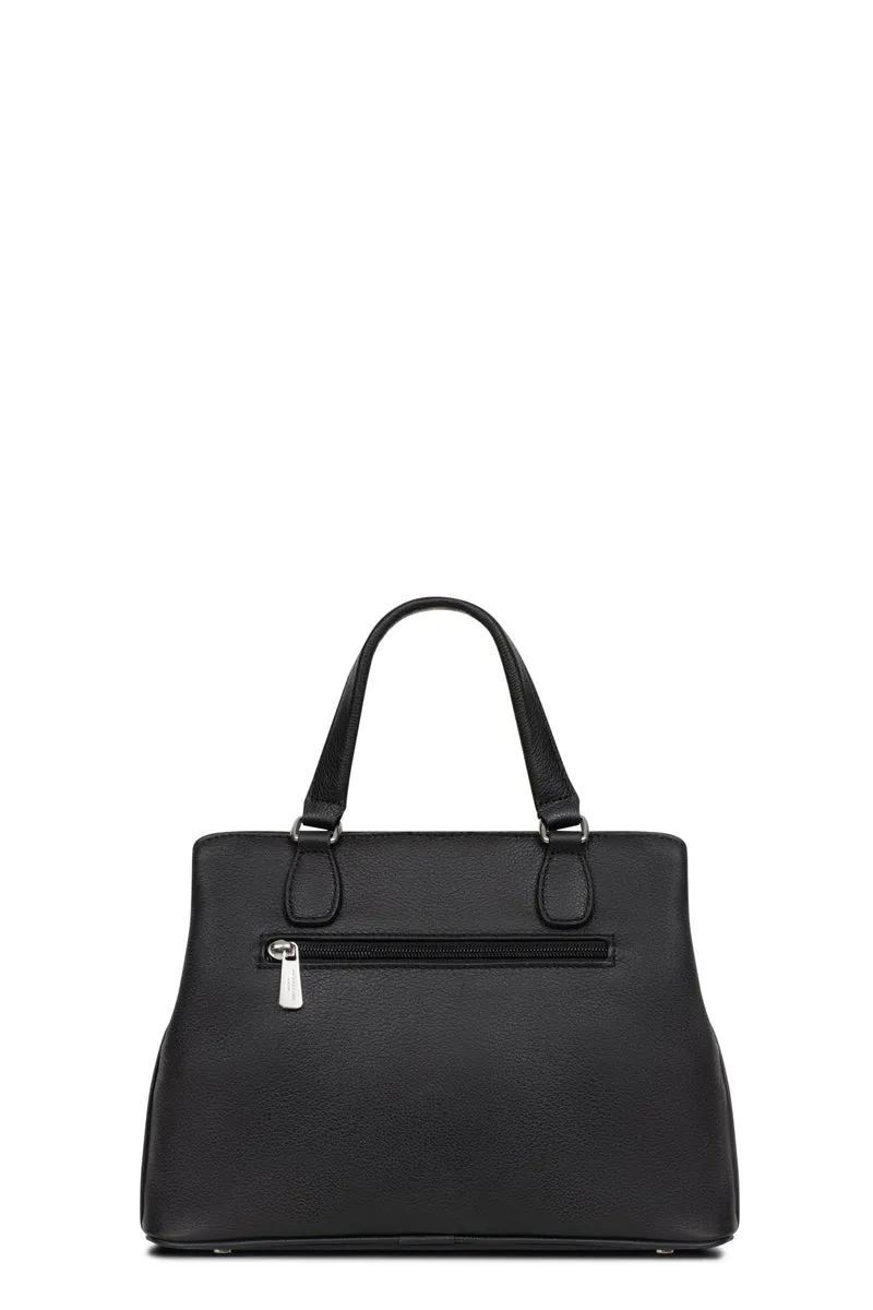 Sac porté main 2 poignées - Cuir
