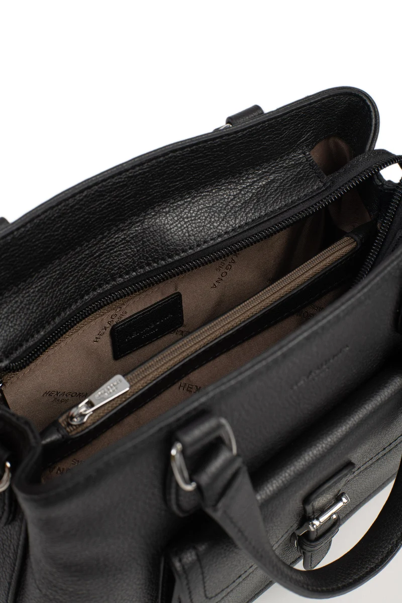 Sac porté main 2 poignées - Cuir