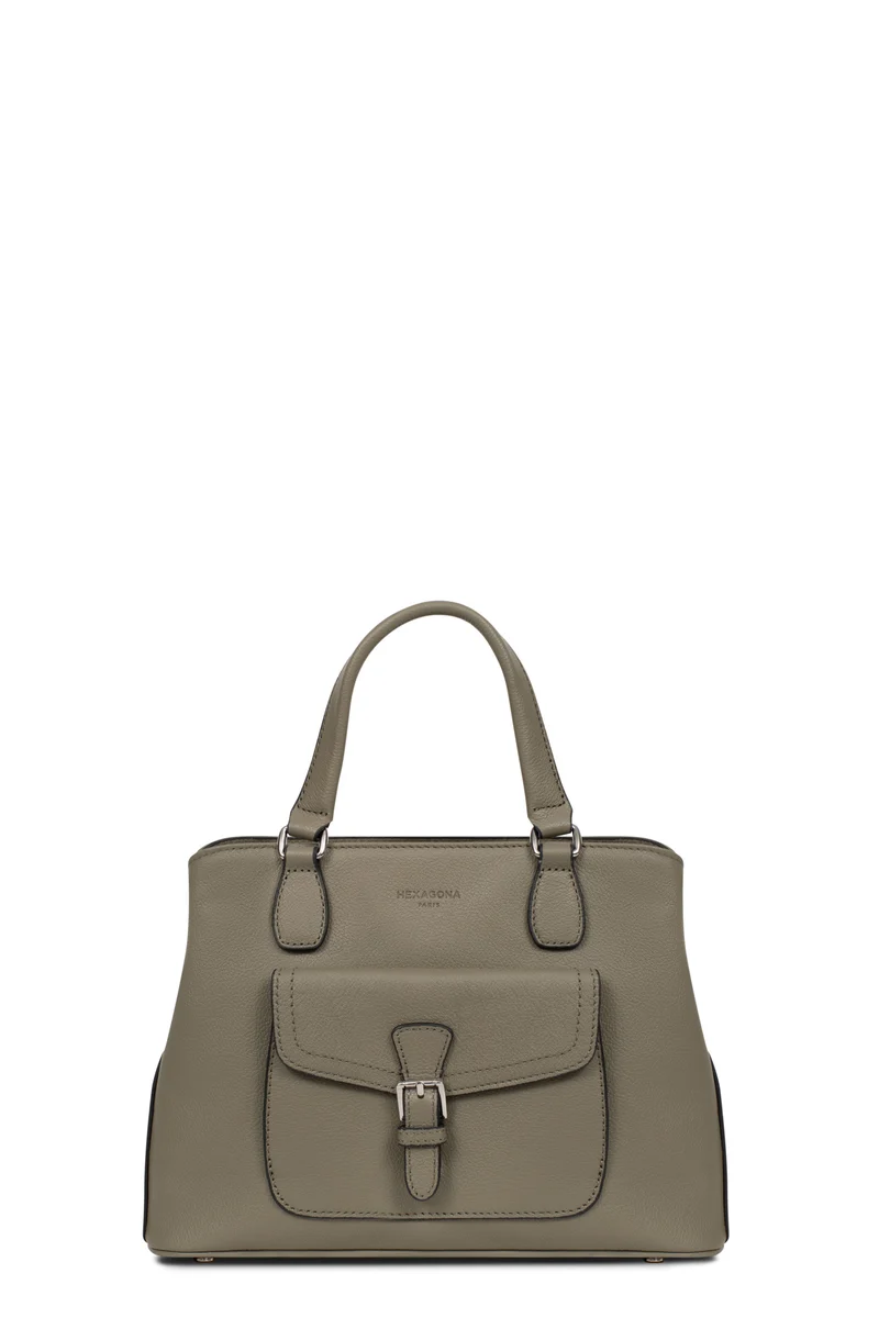 Sac porté main 2 poignées - Cuir