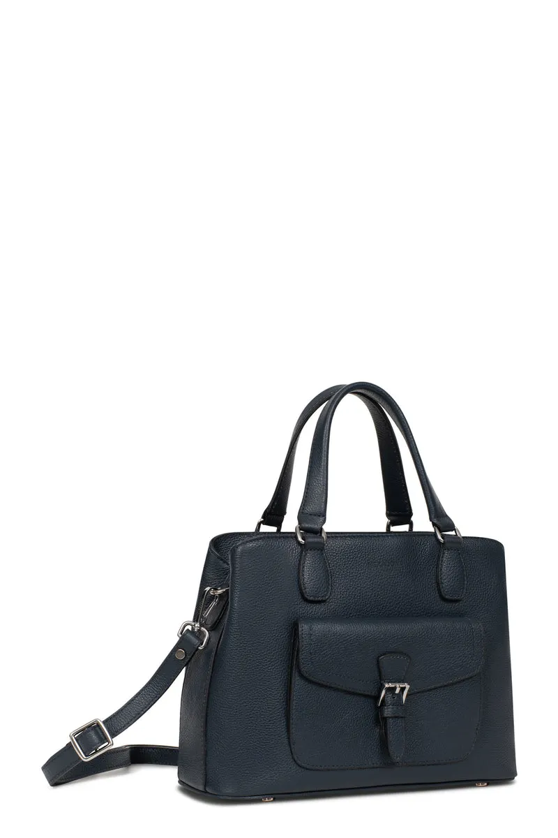 Sac porté main 2 poignées - Cuir