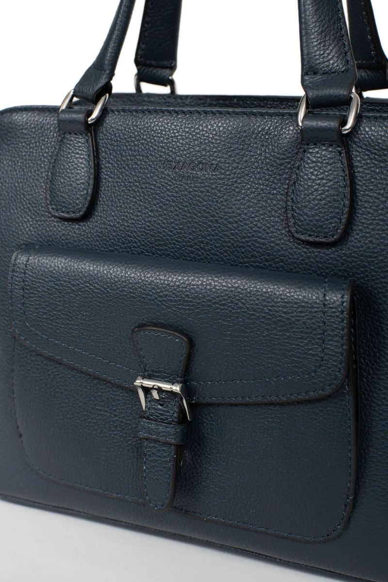 Sac porté main 2 poignées - Cuir