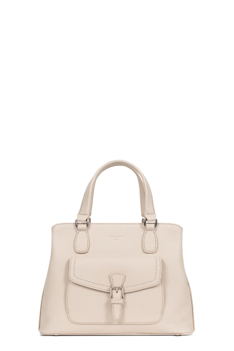 Sac porté main 2 poignées - Cuir