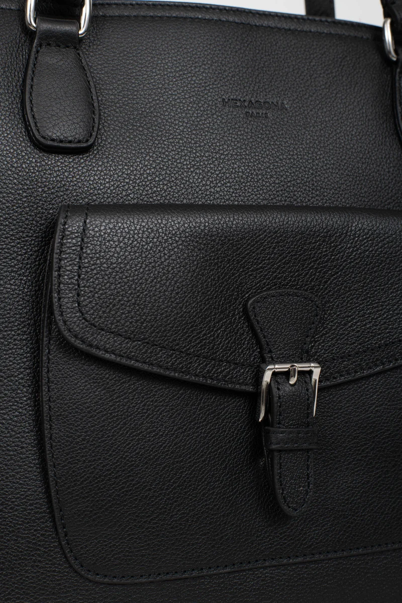 Sac cabas porté épaule - A4 - Cuir