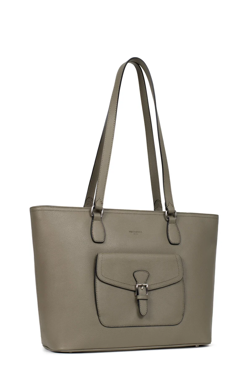 Sac cabas porté épaule - A4 - Cuir