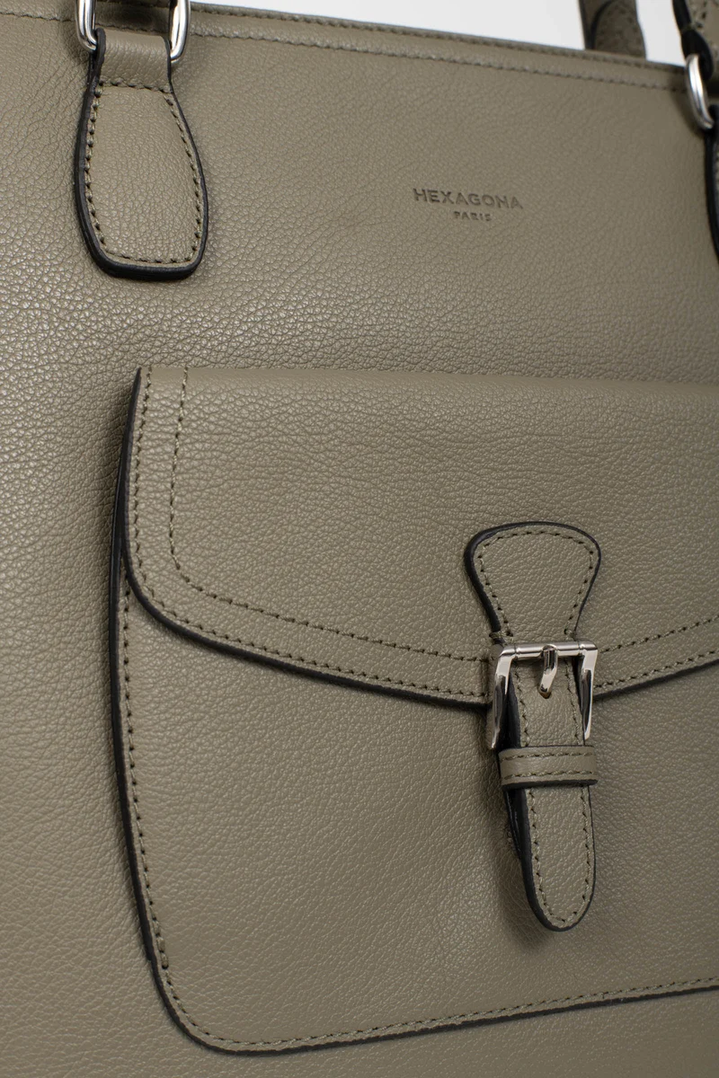 Sac cabas porté épaule - A4 - Cuir