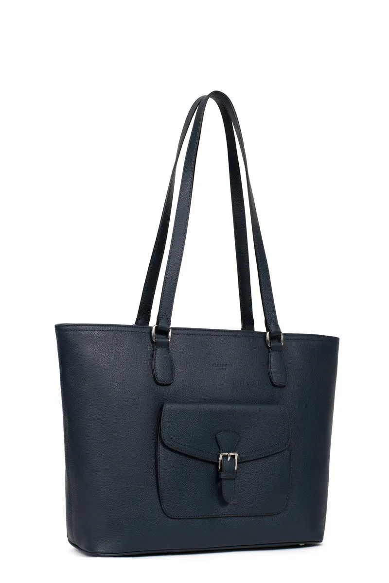 Sac cabas porté épaule - A4 - Cuir