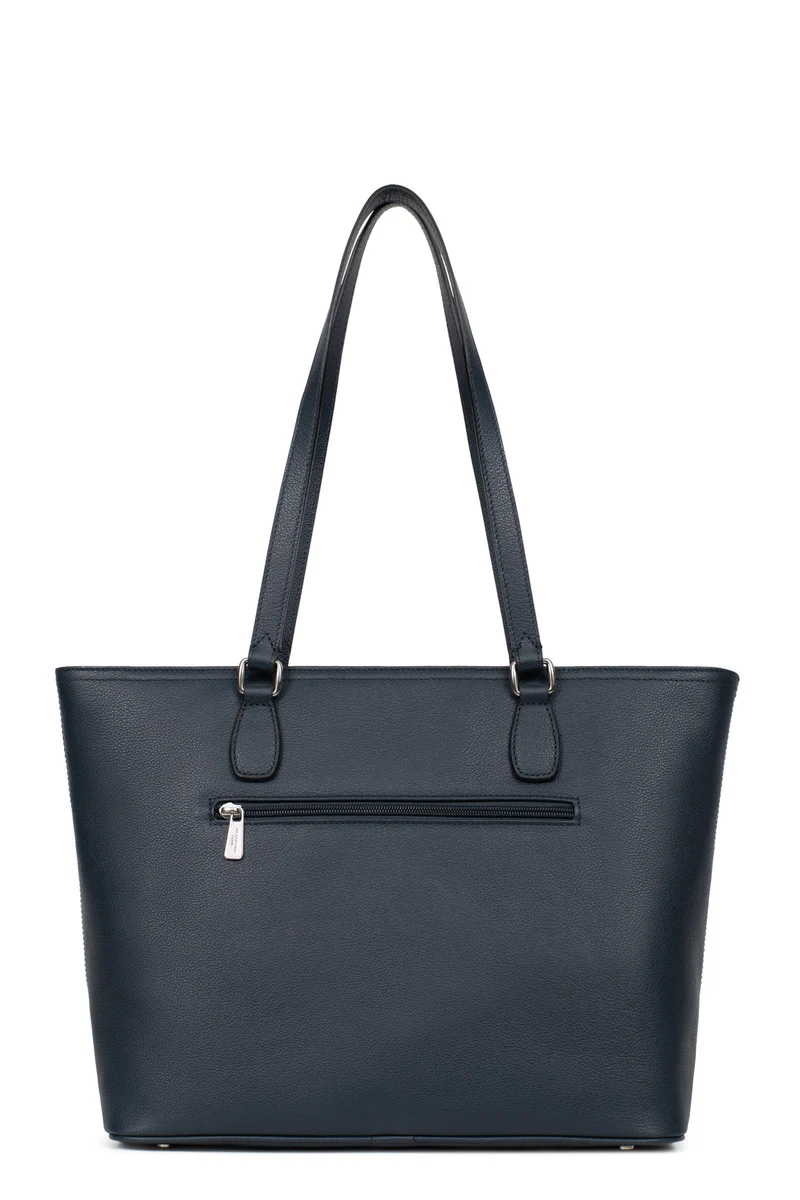 Sac cabas porté épaule - A4 - Cuir