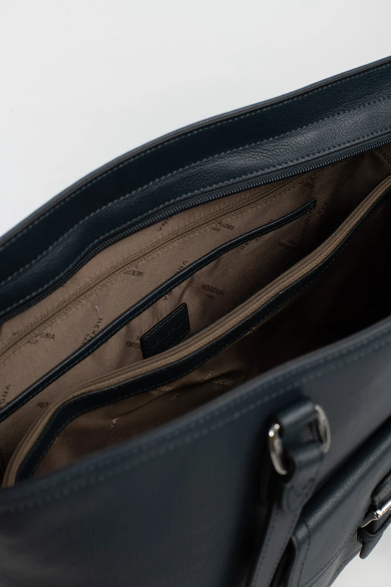 Sac cabas porté épaule - A4 - Cuir