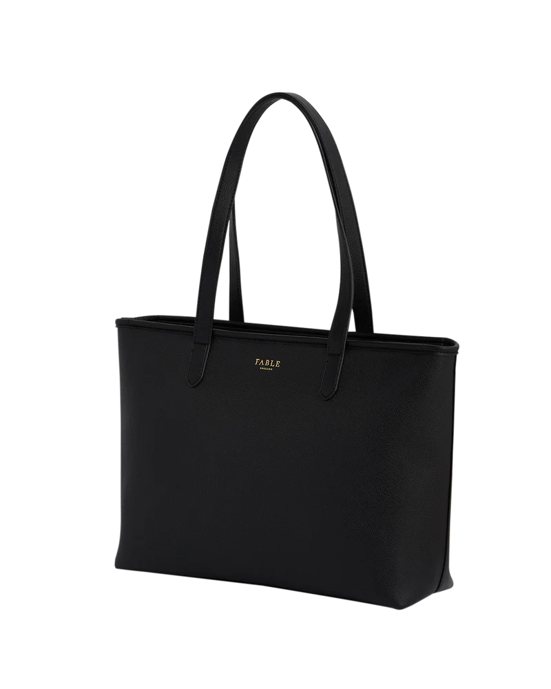 Laura Celestial Black Grab Tote