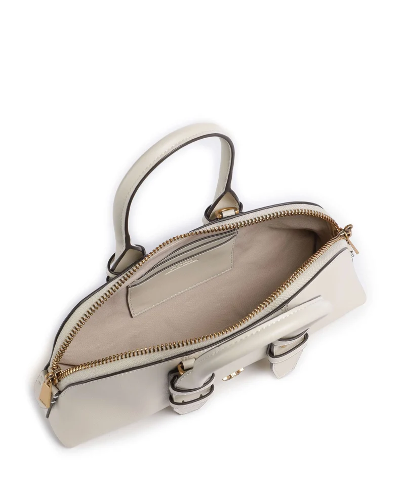 Pinko Bowling Horizontal Sac à main bianco seta/antique gold