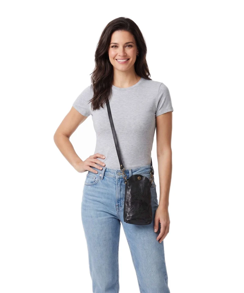 Campomaggi Pochette telephone nero