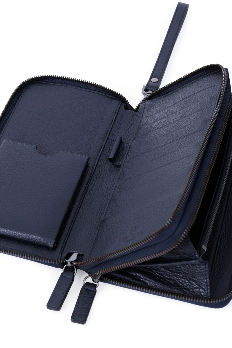 Compagnon de voyage - Stop RFID - Cuir