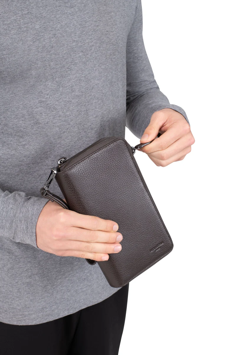 Compagnon de voyage - Stop RFID - Cuir