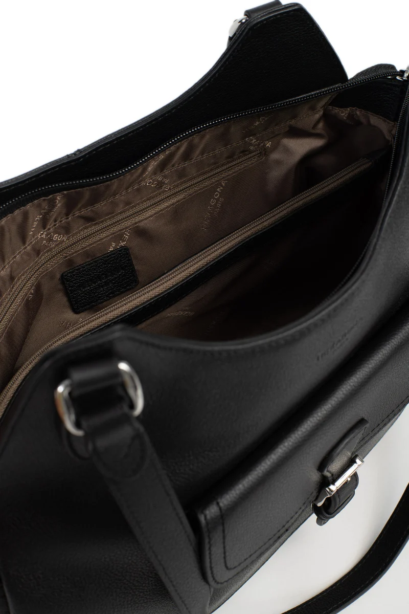 Sac porté épaule 2 anses - Cuir
