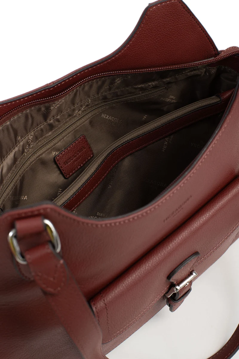 Sac porté épaule 2 anses - Cuir