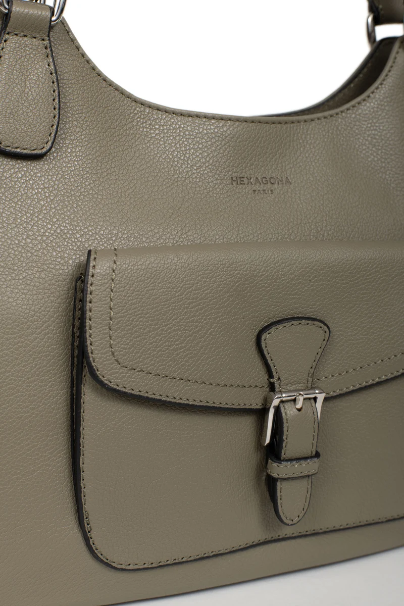 Sac porté épaule 2 anses - Cuir