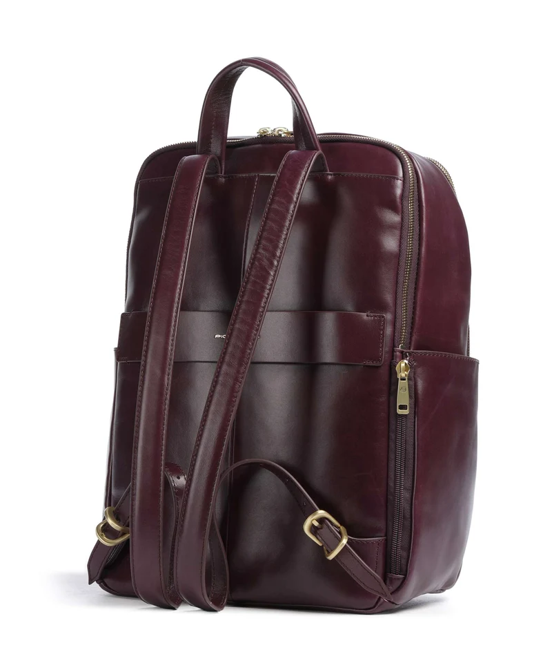 Piquadro Blue Square Sac à dos bordeaux