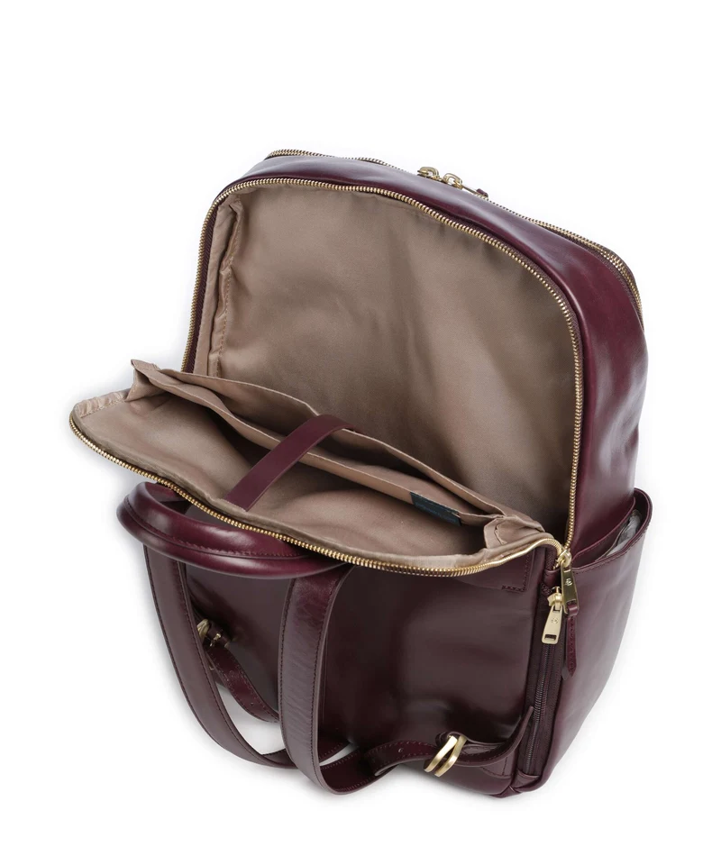Piquadro Blue Square Sac à dos bordeaux