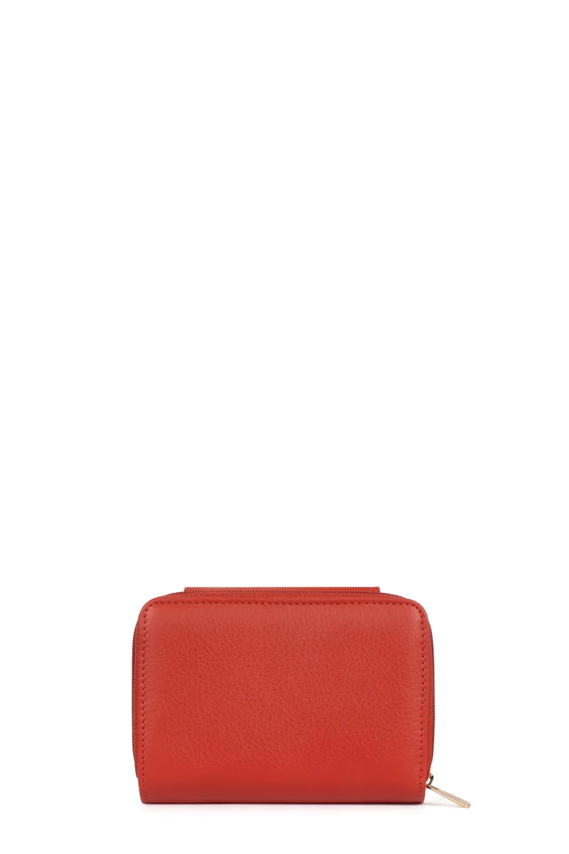Portefeuille - 2 volets - Stop RFID - Cuir de vachette