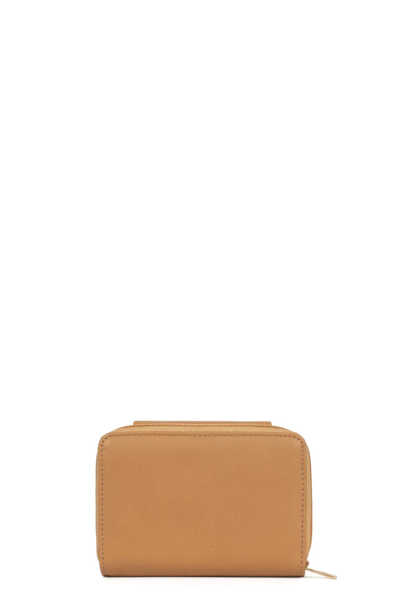 Portefeuille - 2 volets - Stop RFID - Cuir de vachette