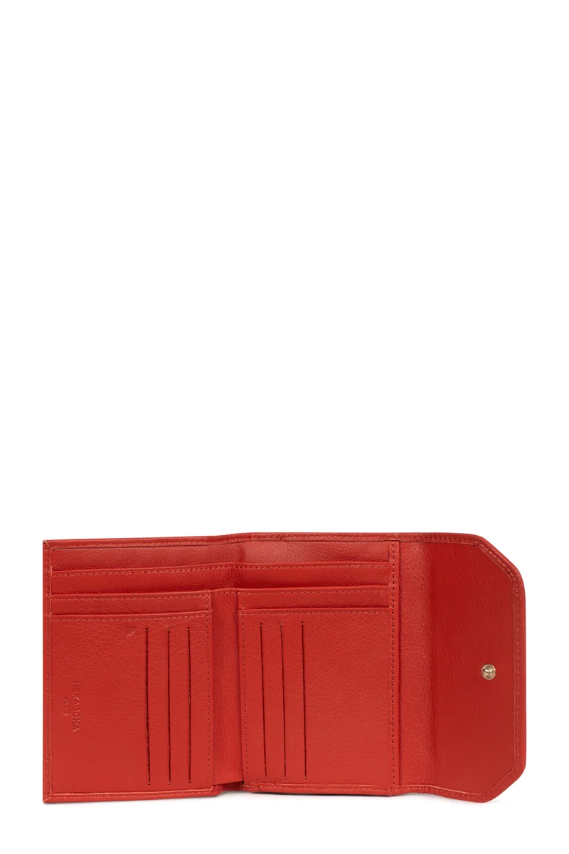 Portefeuille - 1 volet - Stop RFID - Cuir de vachette