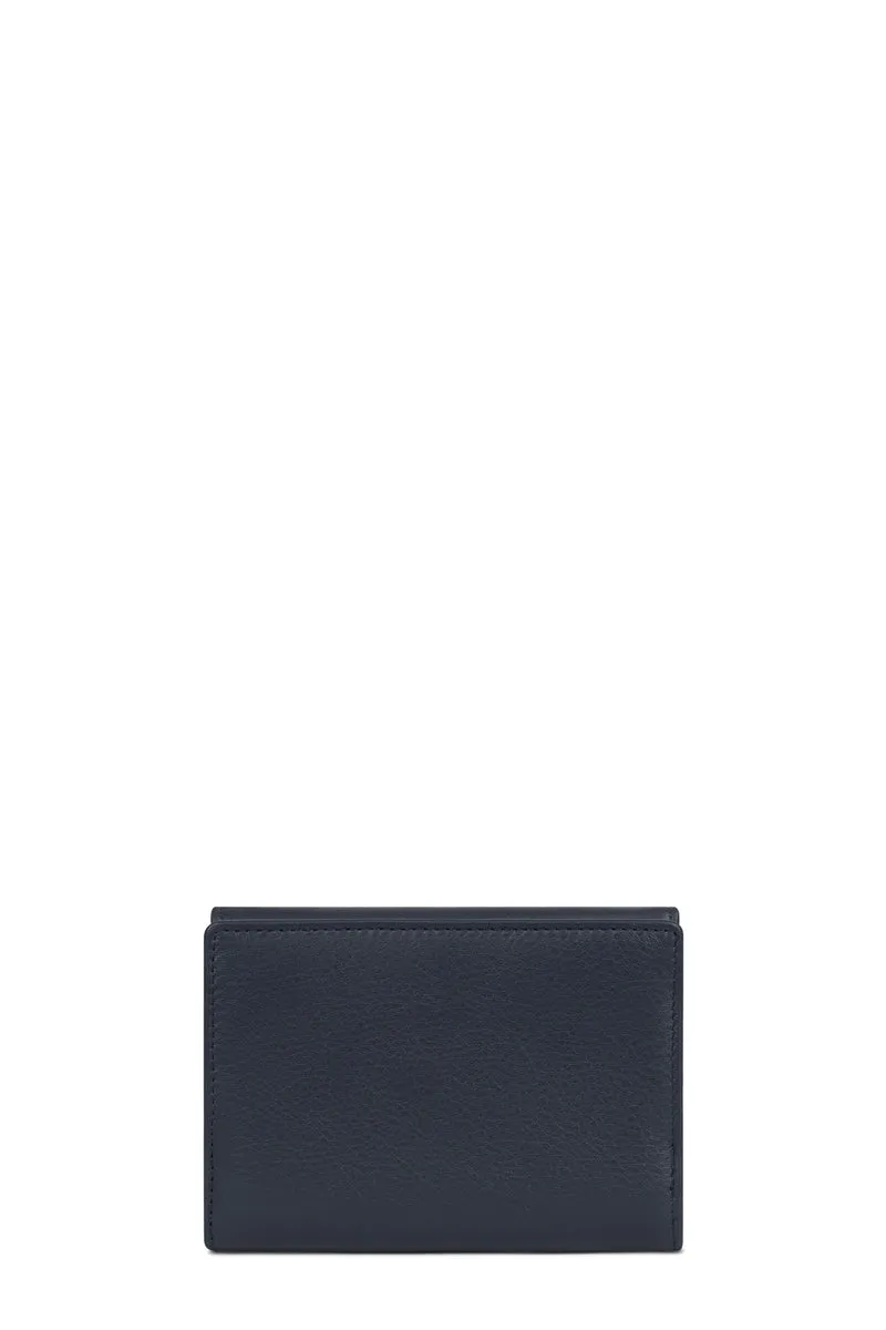Portefeuille - 1 volet - Stop RFID - Cuir de vachette