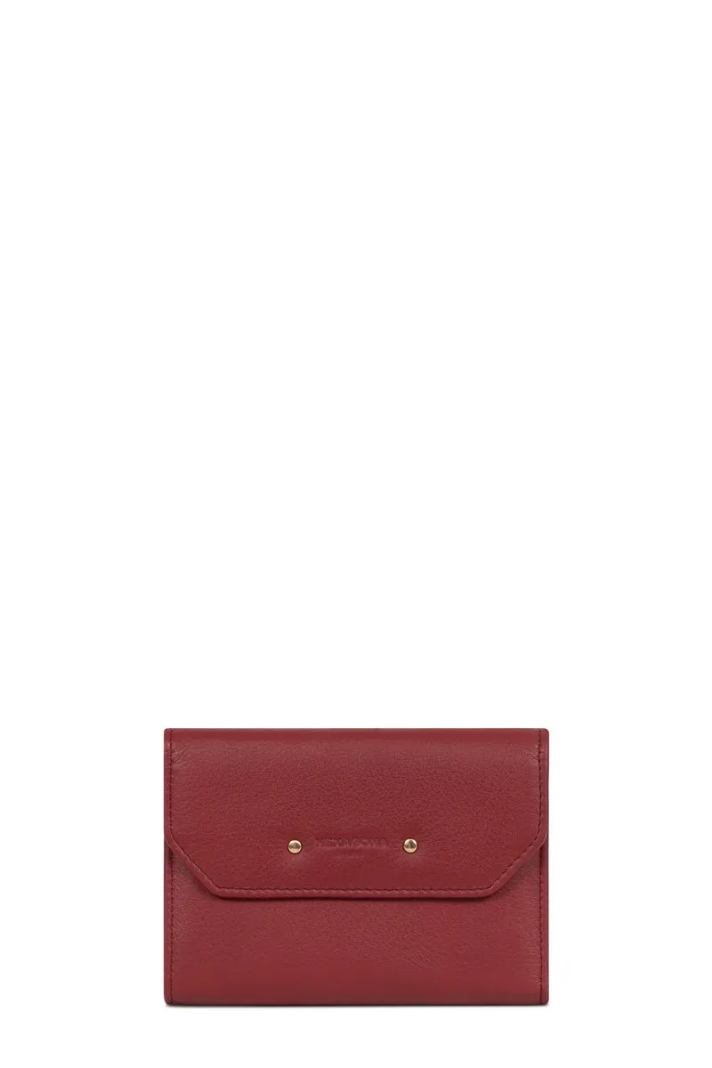 Portefeuille - 1 volet - Stop RFID - Cuir de vachette