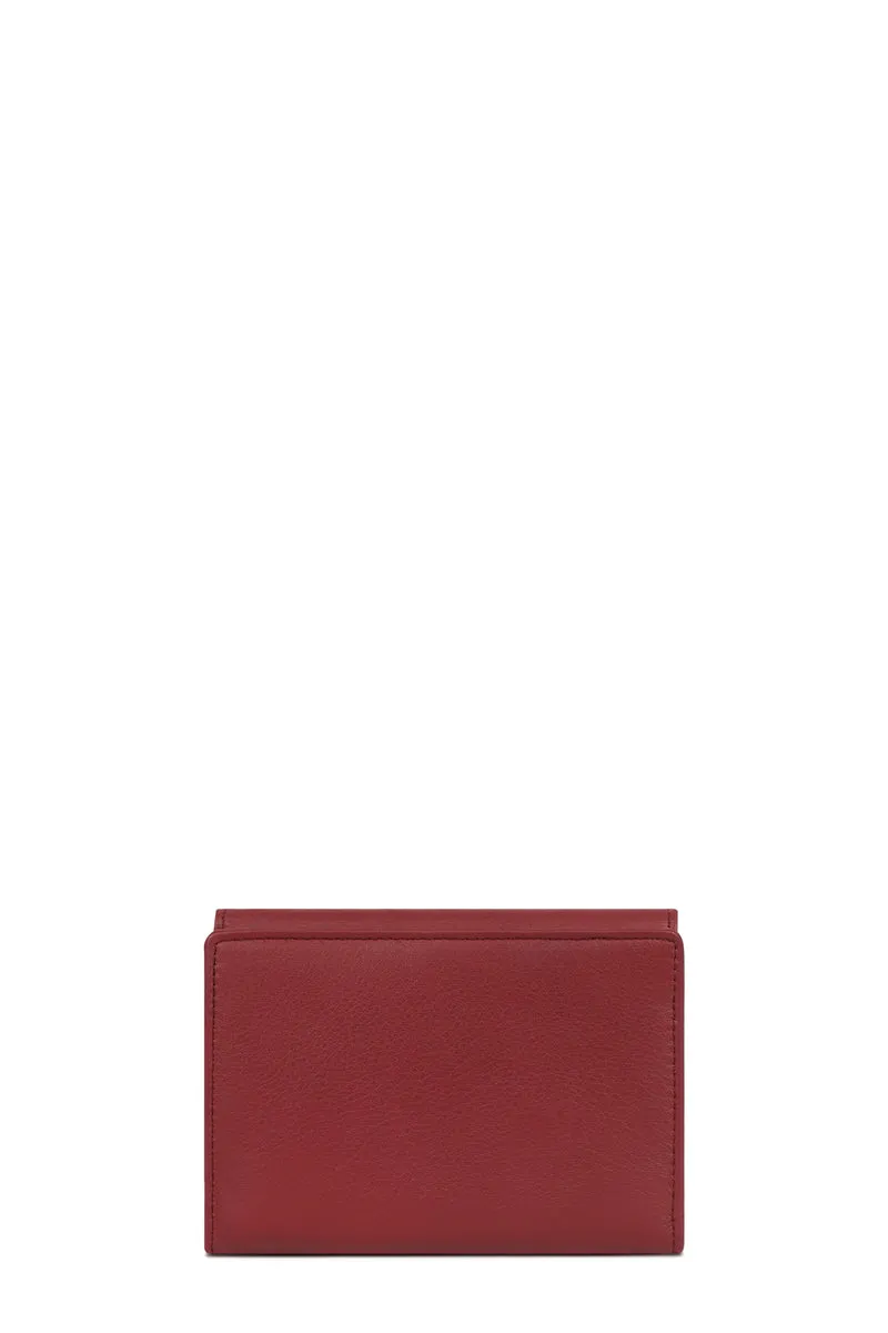 Portefeuille - 1 volet - Stop RFID - Cuir de vachette