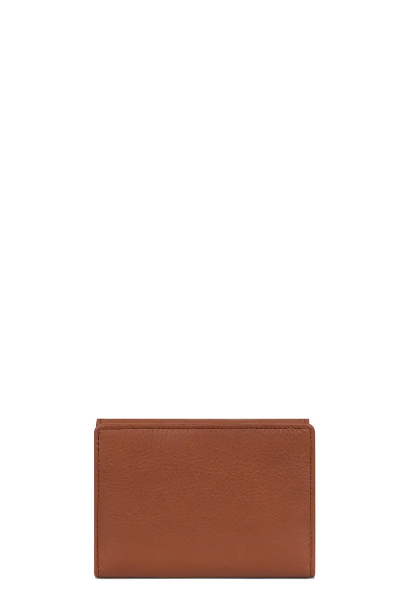 Portefeuille - 1 volet - Stop RFID - Cuir de vachette