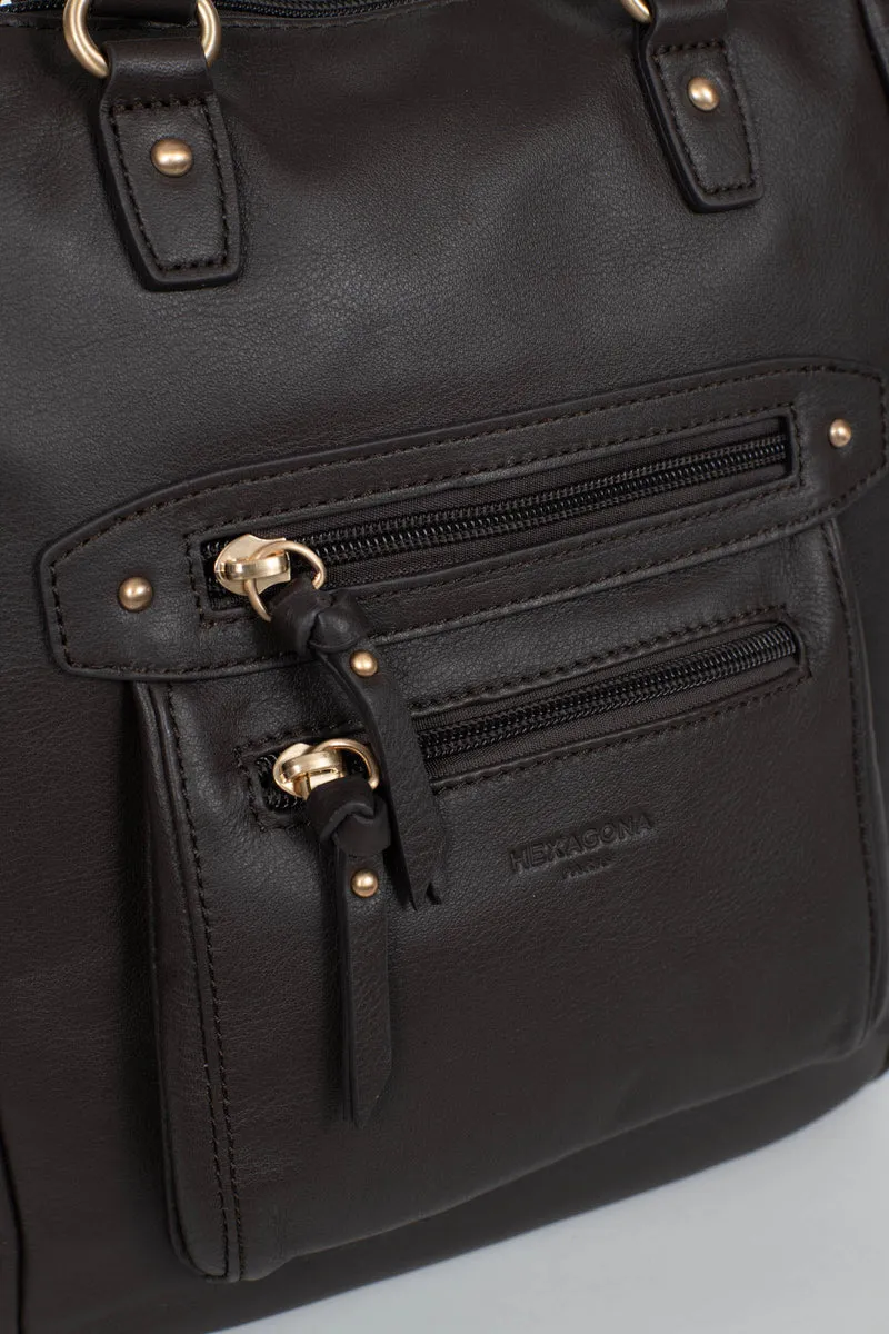 Sac transformable - Cuir de vachette
