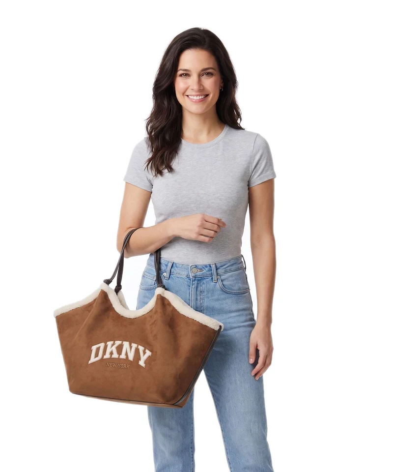 DKNY Paula Large Cabas walnut